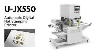 U-JX550 Hot Stamping Pneumatic Foil Machine/ Automatic Digital Hot Stamping Printer