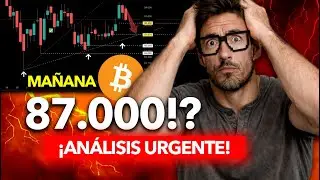 📉🚨 &iexcl;BITCOIN CRASH a 87.000 MA&Ntilde;ANA!? 😱 (An&aacute;lisis Urgente)