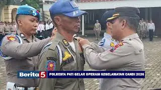 TEKAN ANGKA KECELAKAAN, POLRESTA PATI GELAR OPERASI KESELAMATAN CANDI 2026.