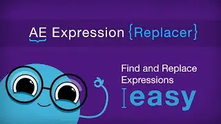 After Effects Script Replace Expression Tool