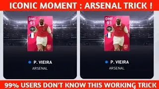 VIERA TRICK ? ICONIC MOMENT: ARSENAL ICONIC LEGENDS TRICK ! 99% USERS DON'T KNOW THIS ! PES 2020