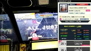 [CHUNITHM] Black'n White JAMMIN' CATS EXPERT AJ