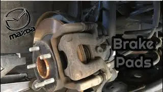 Mazda 6 Rear Brake Pad Replacement With Electric Parking Brake!!!