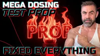 MEGA DOSING TEST PROPIONATE with PROVIRON actually WORKED (Full Breakdown - E control - DHT)