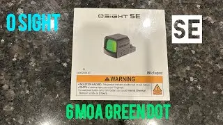 НОВИНКА! ПРИЦЕЛ SE 6 MOA GREEN DOT РАСПАКОВКА и установка!
