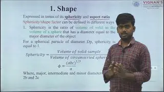 1.1 Engineering Properties of Food Materials: Shape & Surface area