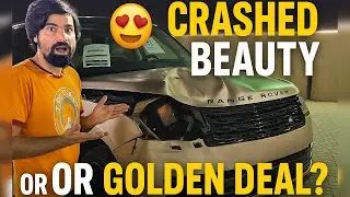 Range Rover Crash at Auction | Beauty or Burden? | Luxury Cars at Auction in Dubai 😍