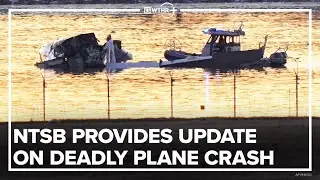 NTSB update on deadly plane crash in D.C. involving military helicopter | Jan. 30, 2025