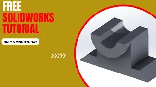 Solidworks Tutorial From ZERO (Lesson1) 👀 #creative #solidworks #learning
