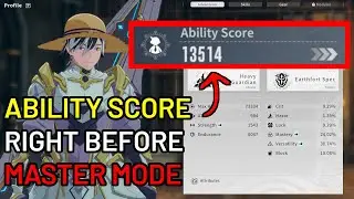 Ability Score RIGHT BEFORE Master Mode! F2P Heavy Guardian POV | Blue Protocol: Star Resonance