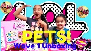 NEW LOL Surprise Pets Wave 1 Unboxing- In Seek Of Our Last Pets! Will the Super Girls Have Any Luck?