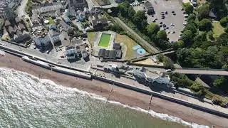 Teignmouth by drone 4K