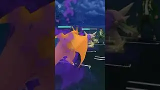 *wing attack* and *Blust burn* Double Legacy Shadow Charizard in Ultra Leage #shorts #pokemongo