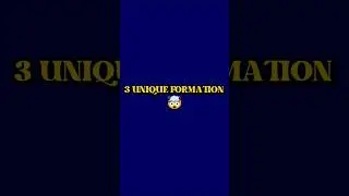 3 Unique formation🤯 | efootball pes2023 | xtnRK