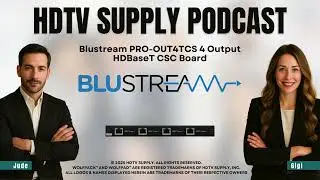 #Blustream #PRO-OUT4TCS 4 #Output #HDBaseT CSC #Board #hdtvsupply #4khdmi