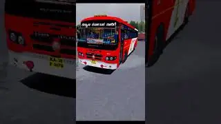 kkrtc bangarada ginke express bus Mass driving in bussid