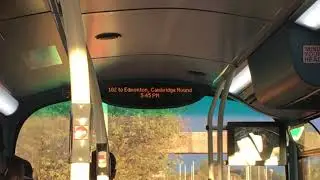 London Bus Route 102 goes to Edmonton Cambridge Roundabout