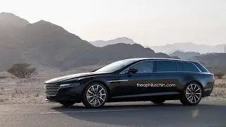 Aston Martin Lagonda Shooting Brake Rendered