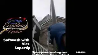 simpole softwash vics supertip with splash powerwashing in pa