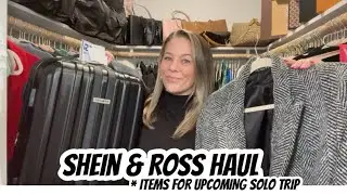 SHEIN & ROSS HAUL | ITEMS FOR SOLO TRIP