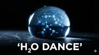 &ldquo;The Hidden Dance of Water Molecules &ndash; A Stunning 500x Microscopic Journey into H₂O&rdquo;