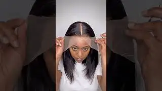 How to cut a lace front wig for beginners #lacefrontwig #bob #humanhair #carinahair #lacewig