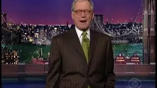 Late Show with David Letterman - November 18, 2009 - Monologue
