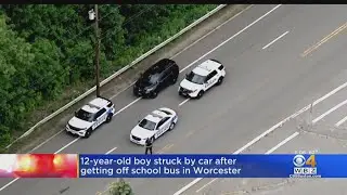 Boy Struck By Car While Getting Off Bus In Worcester