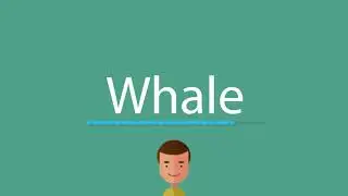 How to say Whale