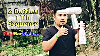 Flair Bartending 2 bottles 1 tin | FlairBarSeekers