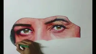 Drawing Bedouin Woman With Color Pens