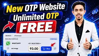 New Otp Website | Free Virtual Number for WhatsApp | Temporary Number For Otp Verification India