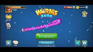 Worms Zone io Biggest Snake New Record 2025| Saamp Wala Game oggy jack #saamp#Ravindrasgaming