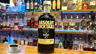 Absolut Vodka Cocktails, Espresso Martini Review. 