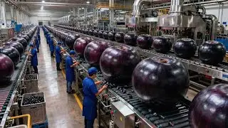 Inside a Modern Java Plum  Factory: From Farm to Delicious Java Plum Juice (Full Process)