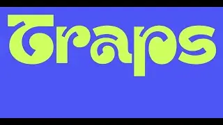 DK Traps: A Fun and Playful Typeface Experience