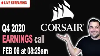 [-LIVE-] Телеконференция по итогам 4-го квартала 2020 года от Corsair Gaming. Новости акций CRSR. Телеконференция по акциям Corsair.