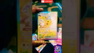 What did we just hit 🤯, Pok&eacute;mon surging sparks pikachu EX SIR