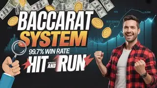 Baccarat System Hit and Run | 99.7% Win Rate Strategy