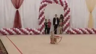 Шлапак Дарья обруч 15 11 2014, Ровно Золота осінь 2014 Кат  А 2007 г р