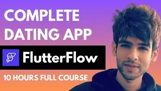FlutterFlow Full Course: Dating App using FlutterFlow & Firebase | No-Code Development 🚀🔥