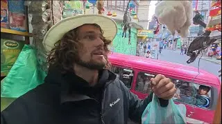 Gustin Au Cœur du Marché des Sorcières en Bolivie !! ( rituel )