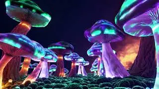 Surreal Luminous Garden