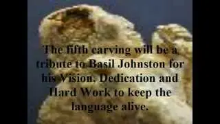 The original stone carvings/native art