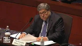 WATCH: Barr's full opening statement at DOJ politicization hearing