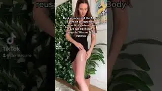 Treat stretch marks on your thighs and legs ✨ #stretchmarks #stretchmarkstreatment