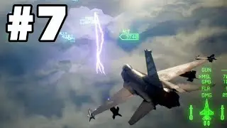 Ace Combat 7 - INSANE LIGHTNING FIGHTER JET MISSION! Mission #7: First Contact