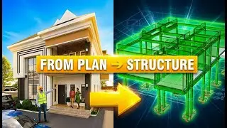 Structural Layout from Architectural Plan in AutoCAD (Step-by-Step)