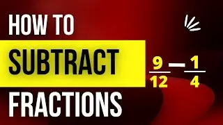 Subtraction of Fractions  |  SNF MENTOR | Subtraction of Like ,Unlike and Mixed Fractions.