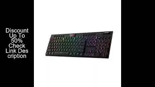 Redragon K618 Horus Wireless RGB Mechanical Keyboard, Bluetooth/2.4Ghz/Wired Tri-Mode Low Profile Ga